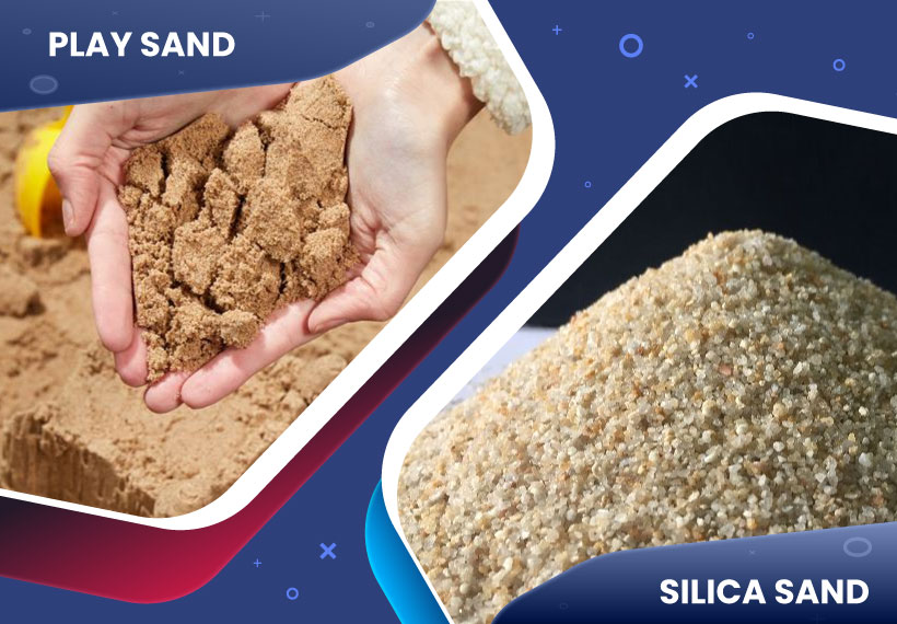 Exploring the Differences: Silica Sand vs. Play Sand - ShreeRam Kaolin