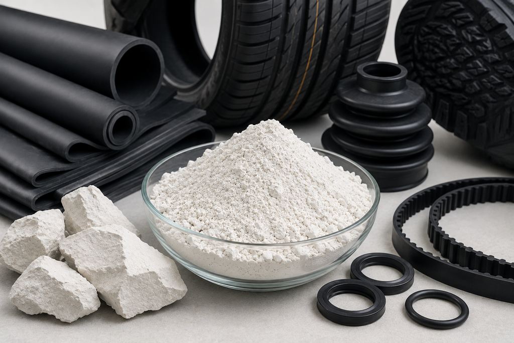 Hydrous Kaolin In Rubber Industry